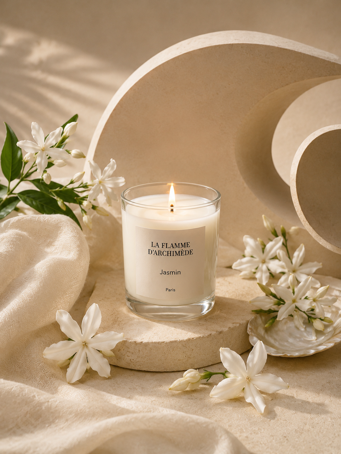 Bougie parfumée - Jasmin