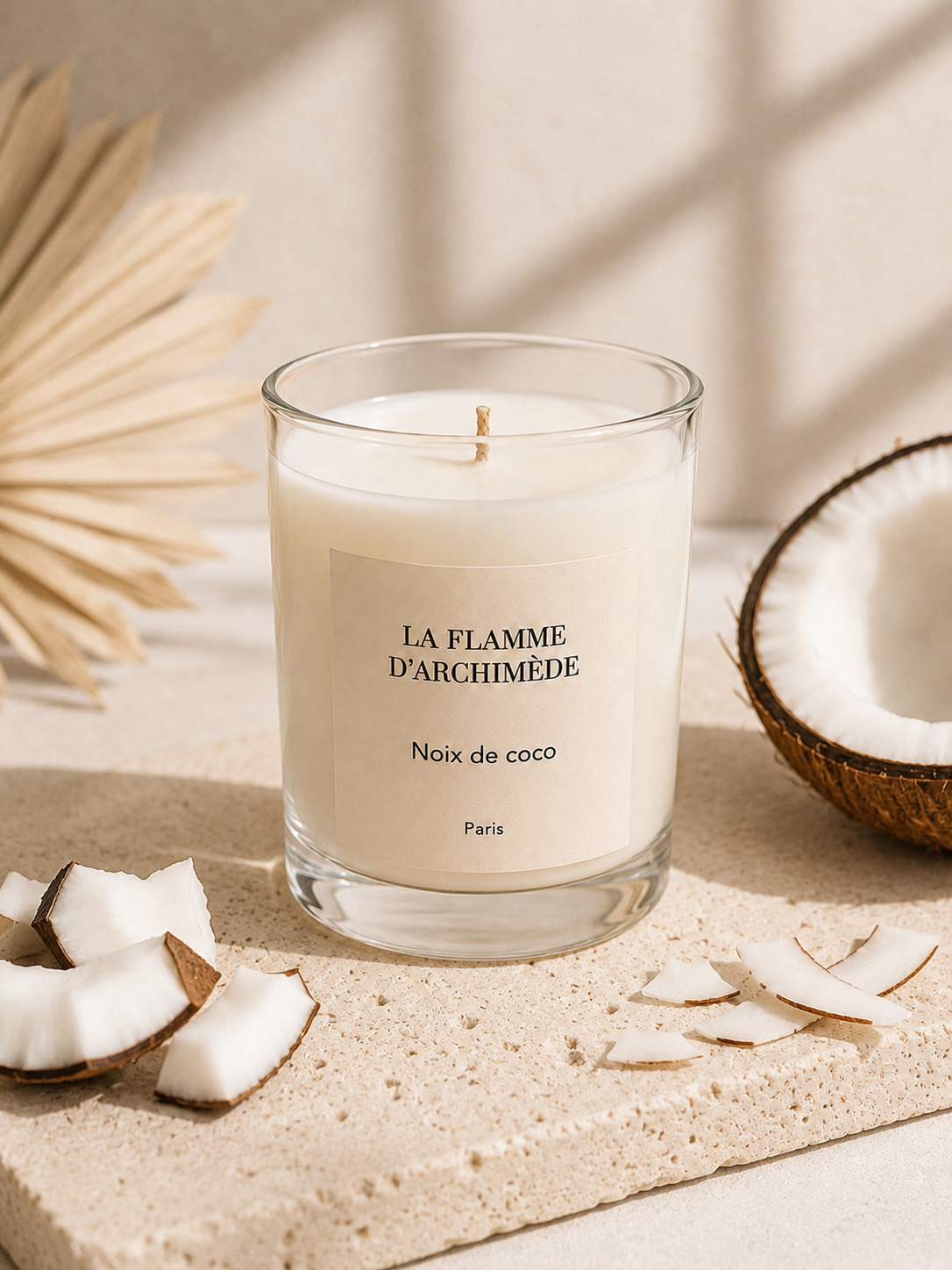 Bougie parfumée - Noix de coco