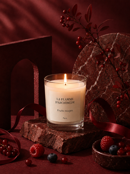 Bougie parfumée - Fruits rouges