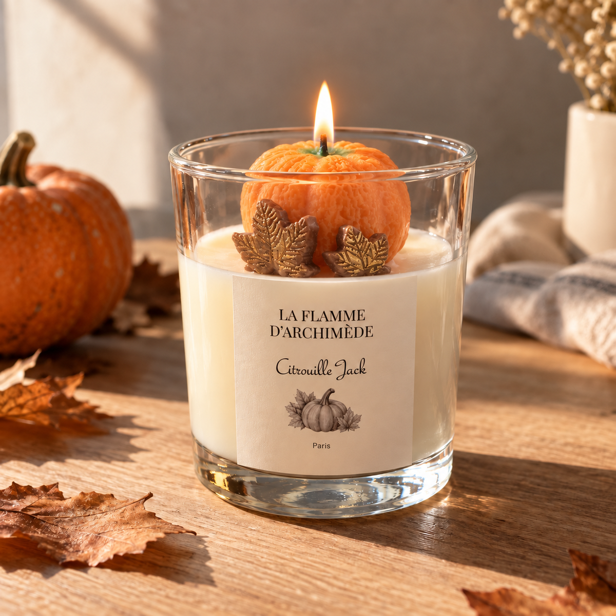 Bougie parfumée - Citrouille Jack
