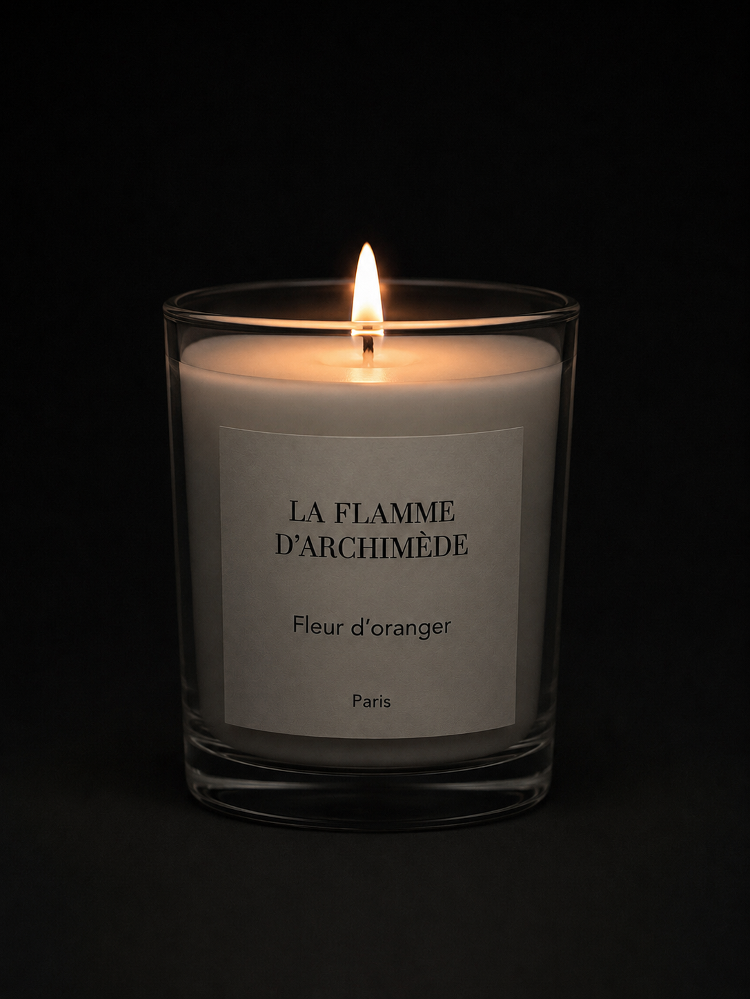Bougie parfumée - Fleur d'oranger