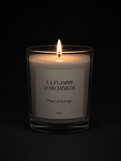 Bougie parfumée - Fleur d'oranger