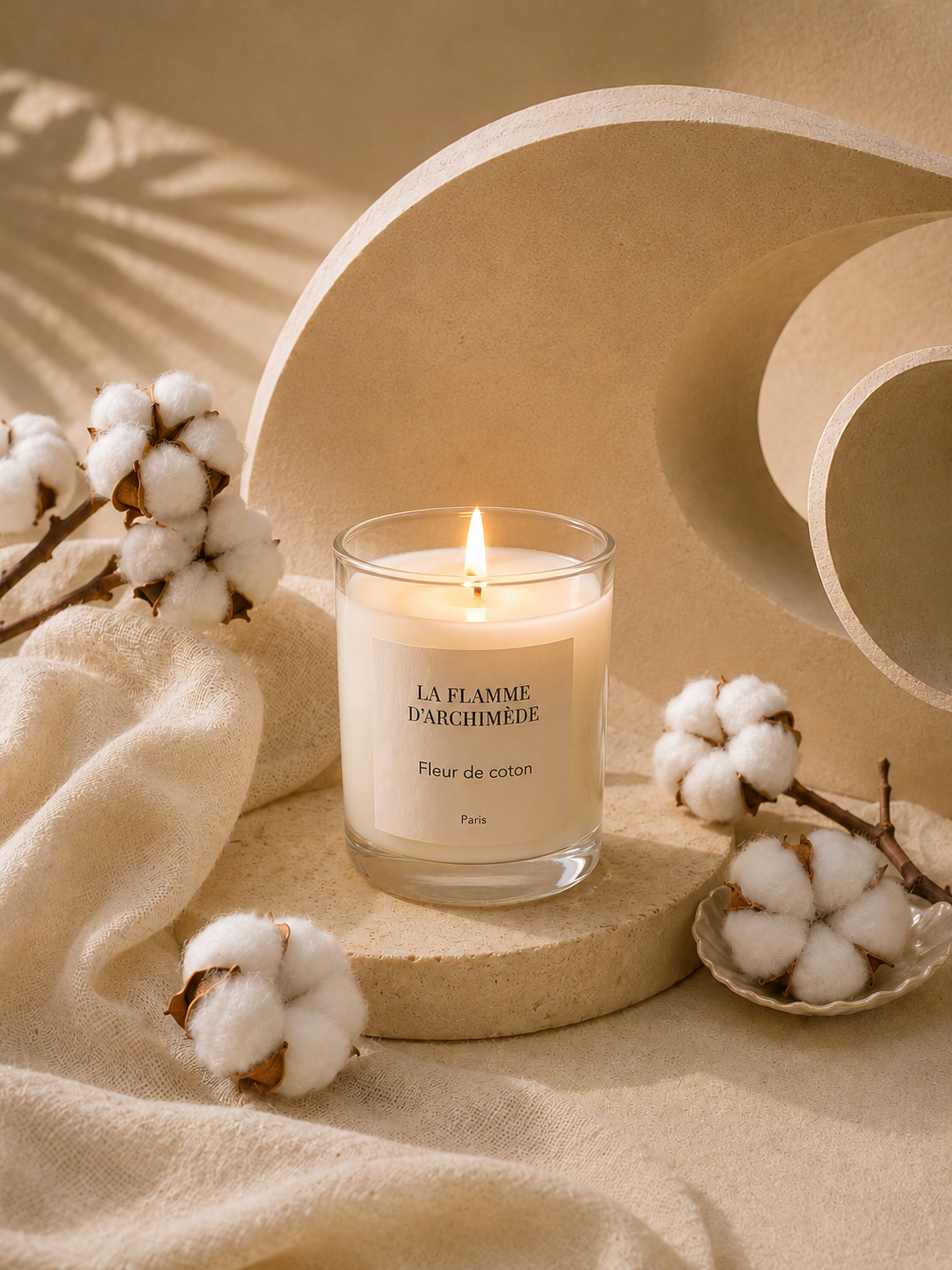 Bougie parfumée - Fleur de coton