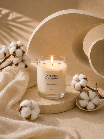 Bougie parfumée - Fleur de coton